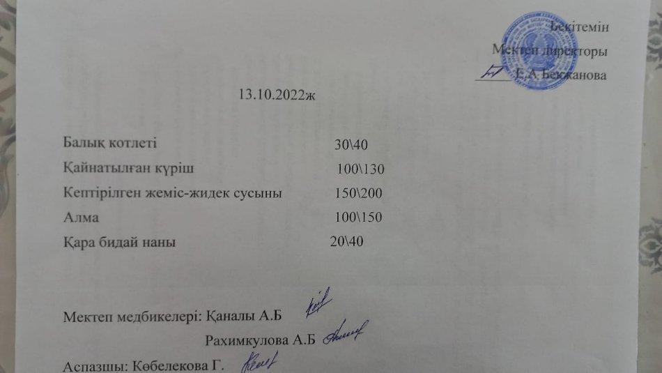 Ас мәзірі