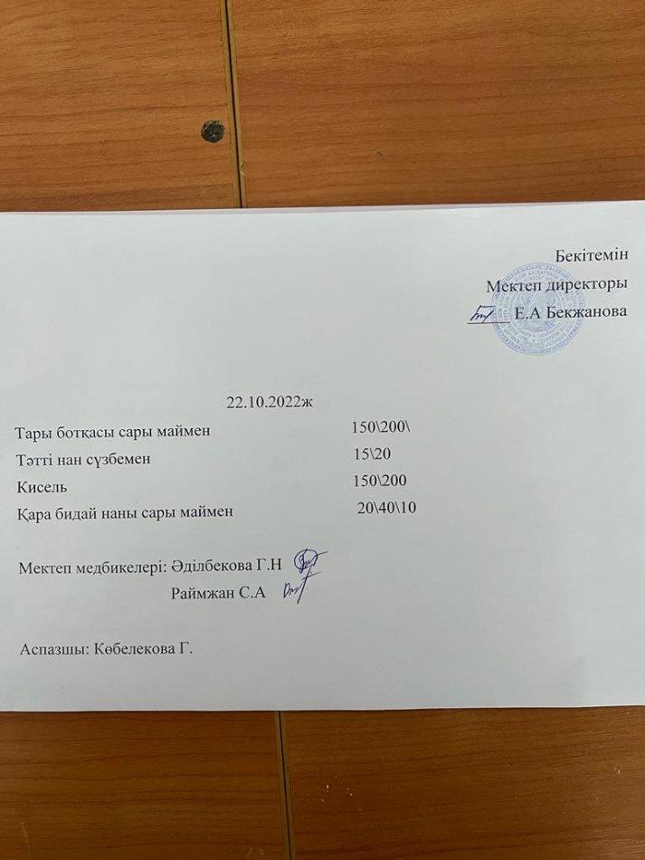Ас мәзірі