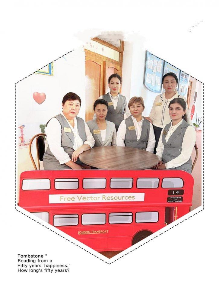 " Welcome to our English month" айлық барысының салтанатты ашылуы