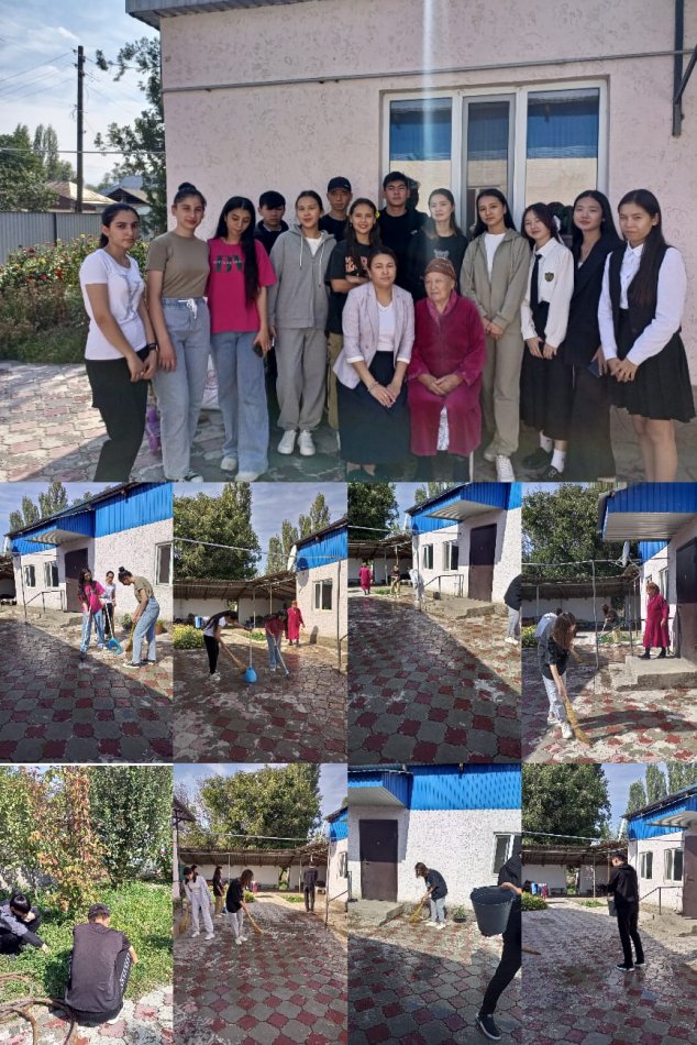 "Жан жылуын сыйлаймыз!" қарттар күніне арналған акция
