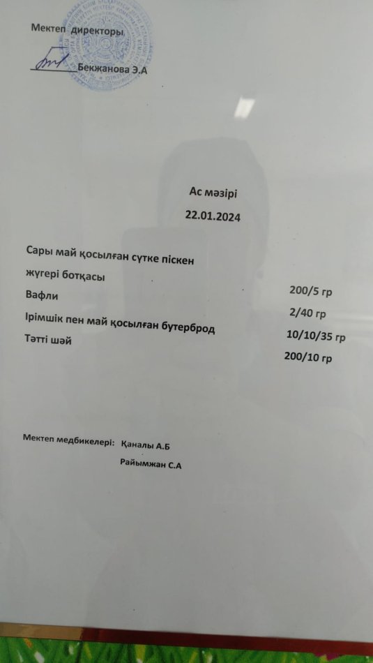 Ас мәзірі